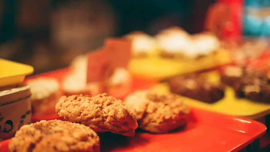 Caramel Apple Oatmeal Cookies