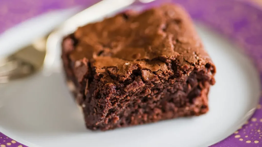 Flourless chocolate zucchini brownies