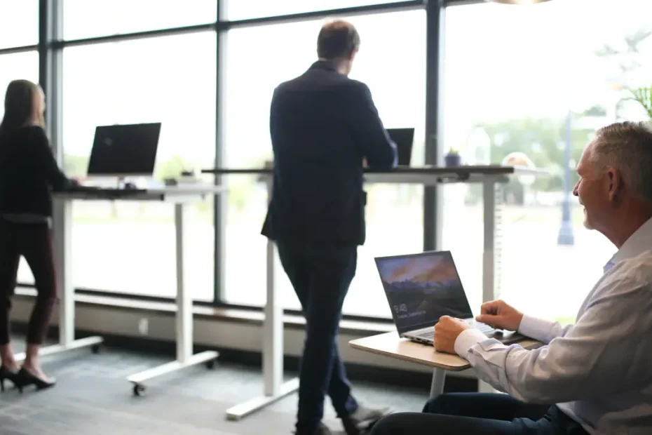 Person reducing sedentary time with regular movement
