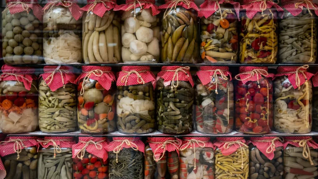 Probiotics jars