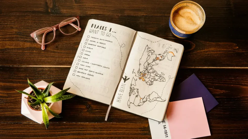 Track your weight loss, journaling